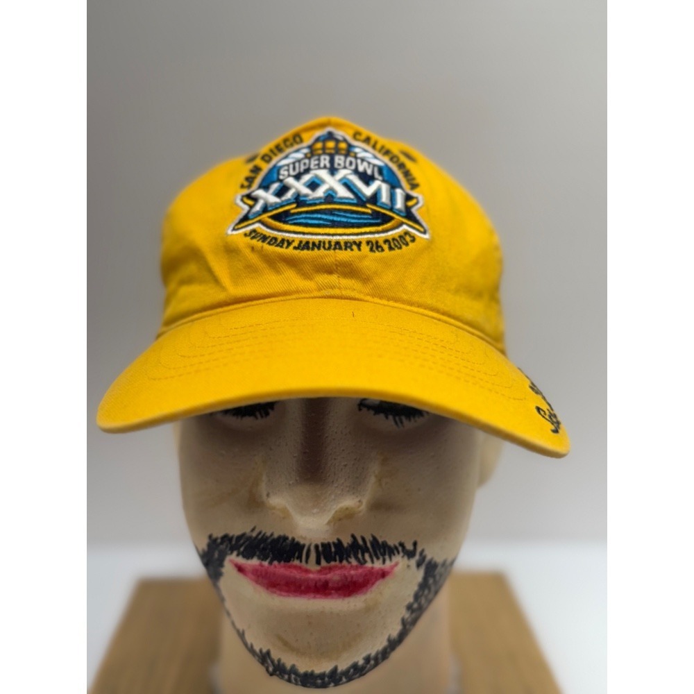Super Bowl XXXVII‎ Hat San Diego California Embroidered Cap Adjustable